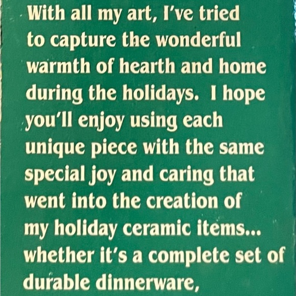 Debbie Mumm Santa Retweet 4 salad or desert plates. Vintage. With box. - Picture 11 of 12